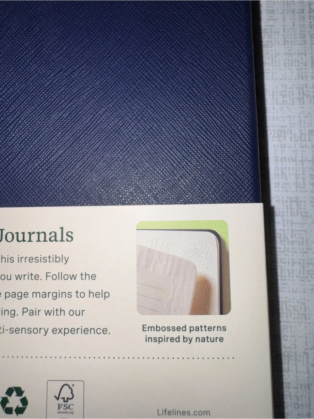 Lifelines Find Your Path Sensory Journal, 160 Ruled Pages NEW